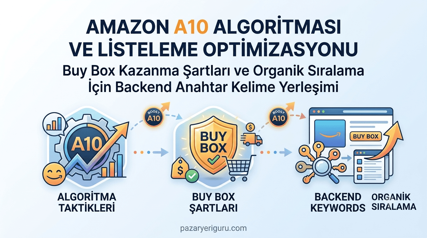 Amazon A10 Algoritmasının Gizli Kuralları: Rakiplerin Önüne Nasıl Geçilir? a10 algoritma kapak