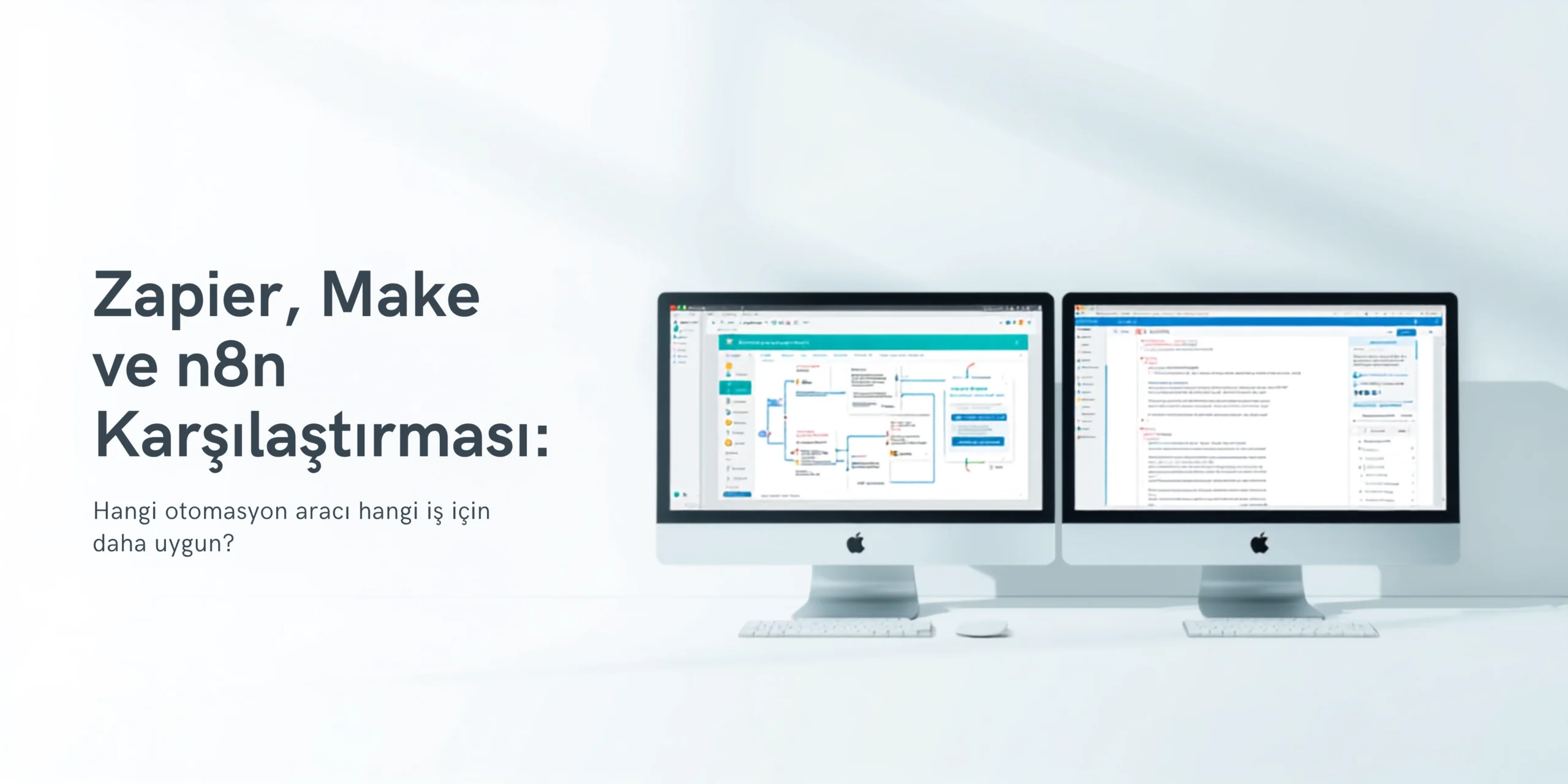 zapier, make ve n8n karşılaştırması