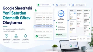 google sheets’ten otomatik görev akışı